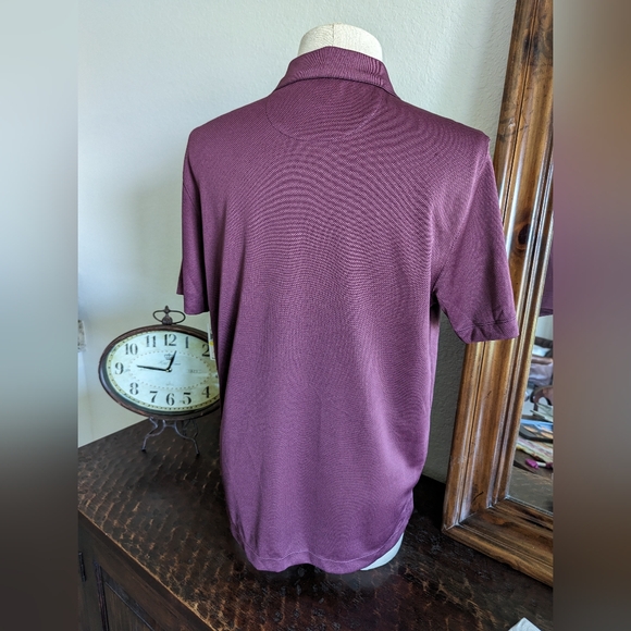 NWT Van Heusen Burgundy Polo - Picture 3 of 5